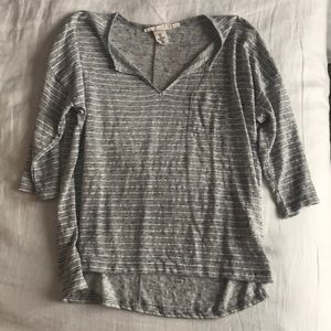 Label of Graded Goods Quarter Length Sleeve Shirt